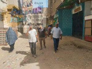 استمرار أعمال تطوير الشوارع