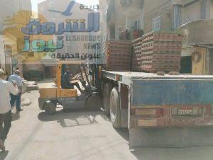استمرار أعمال تطوير الشوارع