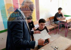 محافظ شمال سيناء يتفقد لجان امتحانات الثانوية العامة بالعريش