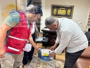 شمال سيناء : الهلال الأحمر المصري يزود المستفيدين من برامجهم في العريش بـ "حقائب الصيانة".