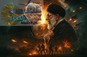الحرب بين ايران واسرائيل  "جزء من المخطط الصهيوامريكي للقضاء علي العالم العربي والاسلامي"
 