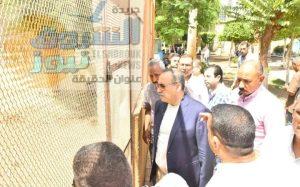 محافظ أسيوط يتفقد حديقة حيوان أبوتيج