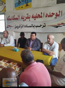 وكيل وزارة الزراعة بشمال سيناء يفتتح الوحدة الزراعية بقرية السكاسكة