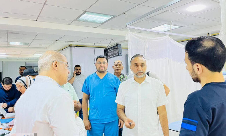 وكيل صحة شمال سيناء يشدد على رفع مستوى الرعاية الصحية المقدمة للمرضى