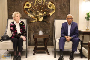 محافظ شمال سيناء يستقبل وفدا من مجموعة الحكماء The Elders
