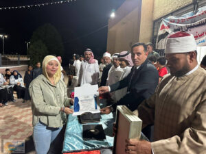 مستقبل وطن بنويبع يحتفل بأوائل الثانوية
