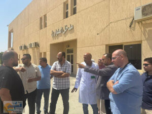 وكيل صحة شمال سيناء يتفقد مستشفى نخل المركزي ويشدد على جاهزية الأطقم الطبية