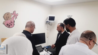 وكيل وزارة الصحة شمال سيناء في زيارة تفقدية لمتابعة انتظام سير العمل بمستشفى العريش العام