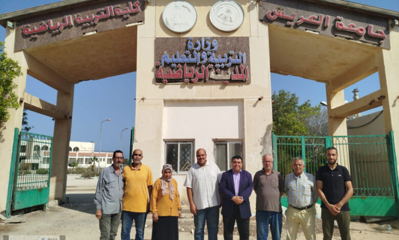أولي خطوات عقد بروتوكول التعاون مديرية الزراعة مع مديرية التربية والتعليم بشمال سيناء