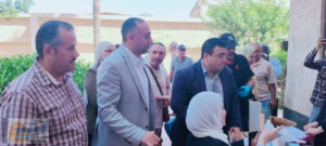 أنقذ حياة بقطرة دم .. حملة تبرع بالدم بمديرية الزراعة بشمال سيناء