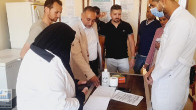 وكيل صحة شمال سيناء يشهد انطلاق قافلة "جايين لاهالينا" بقرية بغداد وسط سيناء