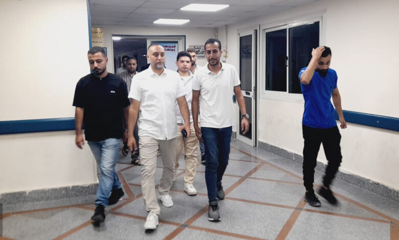 وكيل صحة شمال سيناء يتفقد مستشفى العريش العام ويحيل متغيبين للتحقيق