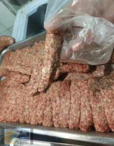 ضبط 230 كيلو لحوم ودواجن غير صالحة