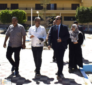 جامعة العريش تستعد لاستقبال العام الجامعي الجديد بتفقد المرافق والخدمات المقدمة للطلاب.