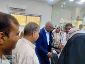 محافظ شمال سيناء يتفقد مجلس مدينة العريش