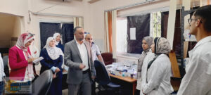 وكيل وزارة الصحة يتفقد المجلس الطبي العام بالعريش
