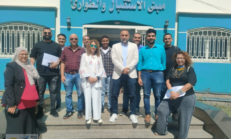 وكيل صحة شمال سيناء يكرم مجموعة القوافل المتكاملة " العطاء مصر " لجهودها في القضاء على قوائم الانتظار