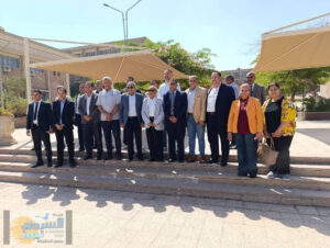 وفد نقابة المهندسين