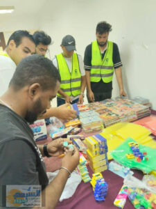 المستلزمات الدراسية لطلاب القرى