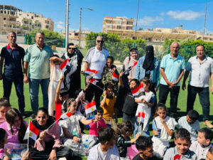 بالصور.. فعاليات "الشباب والرياضة" بشمال سيناء لإدخال البهجة على الأطفال الفلسطينيين
