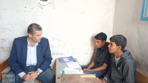 وكيل وزارة التربية والتعليم شمال سيناء يجري زيارة لمدرسة أولاد علي الإعدادية بإدارة الحسنة التعليمية