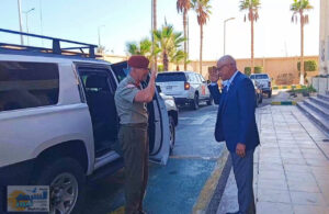 محافظ شمال سيناء يستقبل قائد القوات متعددة الجنسيات