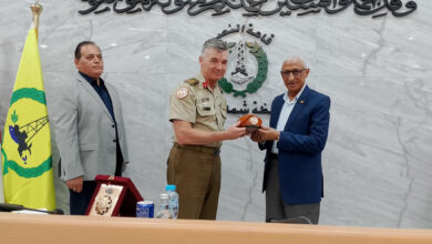 محافظ شمال سيناء يستقبل قائد القوات متعددة الجنسيات