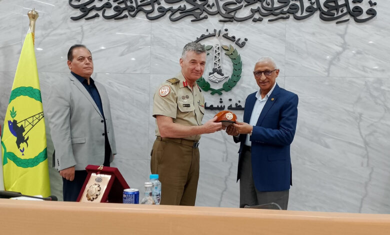 محافظ شمال سيناء يستقبل قائد القوات متعددة الجنسيات