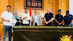 وكيل صحة شمال سيناء يشهد ختام فعاليات البرنامج التدريبي للحماية المدنية لوحدات الاعتماد بديوان عام المديرية.