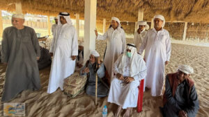 وكيل وزارة الزراعة شمال سيناء   يلتقي بعدداً من المزارعين خلال زيارته لقرية الروضة ببئر العبد