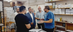 وكيل وزارة الصحة شمال سيناء يتفقد عيادات التأمين الصحي