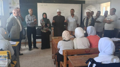 قافلة سكانية شاملة بقرية الشلاق بشمال سيناء لتقديم الخدمات الصحية والتعليمية