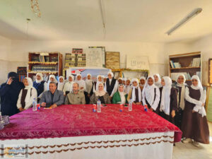 ندوة حول صحة الفتاة بالقضايا السكانية بمعهد فتيات الصفا الثانوي الأزهري بالعريش. 
