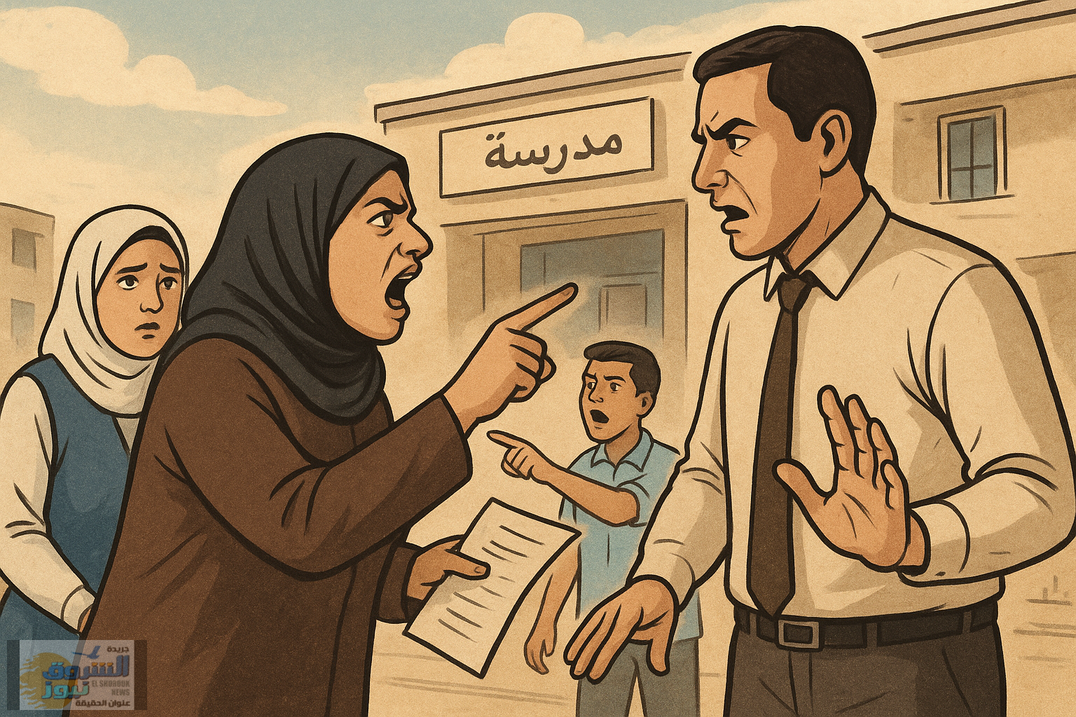 من يحمي كرامة المعلم؟! شكوى كيدية تشعل الغضب بين معلمي مصر _ الشروق نيوز 