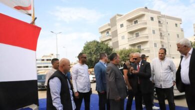 محافظ شمال سيناء شمال سيناء يتفقد لجان انتخابات النواب بالعريش