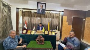 وكيل الزراعة شمال سيناء يشهد تجهيزات لزراعة القمح. 