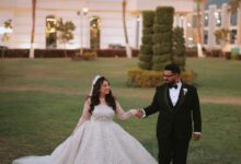 زفاف المطربة آية عبدالله و المخرج محمد العروسي