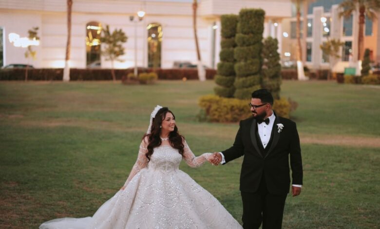 زفاف المطربة آية عبدالله و المخرج محمد العروسي