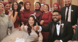 زفاف المطربة آية عبدالله و المخرج محمد العروسي