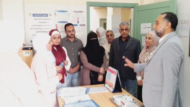 وكيل صحة شمال سيناء يتفقد وحدة أبو طويلة بمركز الشيخ زويد استعداداً للاعتماد
