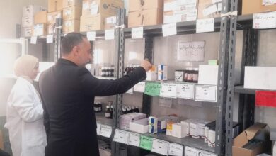 وكيل صحة شمال سيناء يجري جولة مفاجئة لوحدة طب الأسرة بالريسة لمتابعة الخدمات الطبية