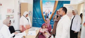 وكيل صحة شمال سيناء يجري جولة تفقدية لمركز الرعاية الأولية بعاطف السادات