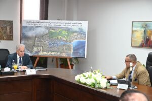 يترأس جلسة حوار مجتمعي لمناقشة مشروع مارينا ومرسى