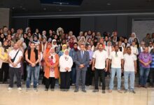 محافظ جنوب سيناء يشهد احتفال مرور خمس سنوات على افتتاح متحف شرم الشيخ ويفتتح أضخم بردية في العالم بحضور مميز لأطفال مستشفى 57357، في فعالية حملت شعار "التراث يلتقي بالأمل