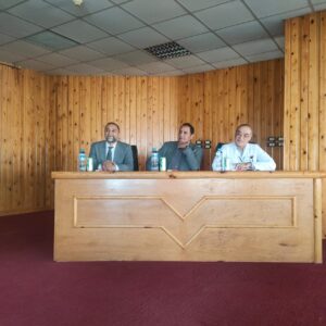 وكيل صحة شمال سيناء يشهد اليوم العلمي الأول لقسم الصيدلة بمستشفى العريش العام