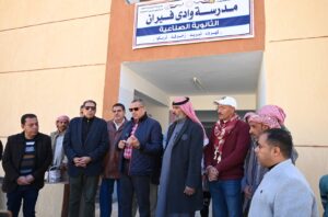 محافظ جنوب سيناء يتابع جاهزية مدرسة فيران الصناعية لاستقبال طلاب