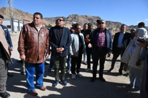 محافظ جنوب سيناء في جولة ميدانية : تطوير طريق وادي فيران