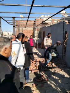 استرداد 54 فدان و3185 متر مباني