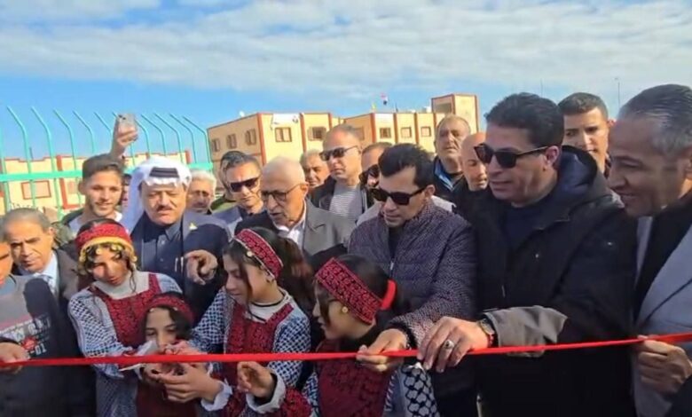 وزير الشباب والرياضة ومحافظ شمال سيناء يفتتحان تطوير مركز شباب أبو طويلة