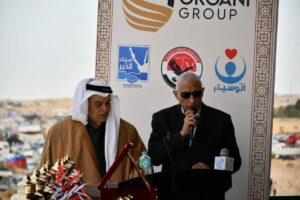 وزير الشباب والرياضة ومحافظ شمال سيناء يشهدان ختام مهرجان سباقات الهجن بالعريش 
